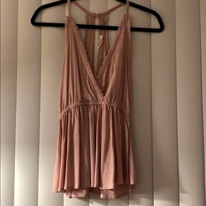 Light pink tank top